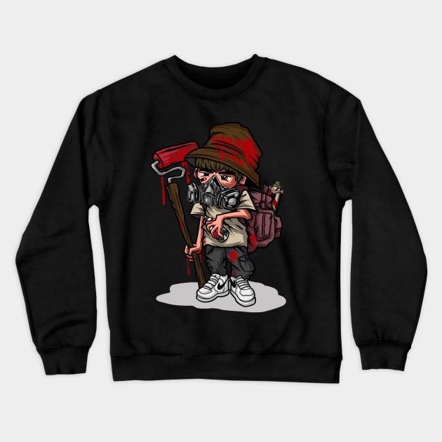 Graffity kid Crewneck Sweatshirt by Blunts